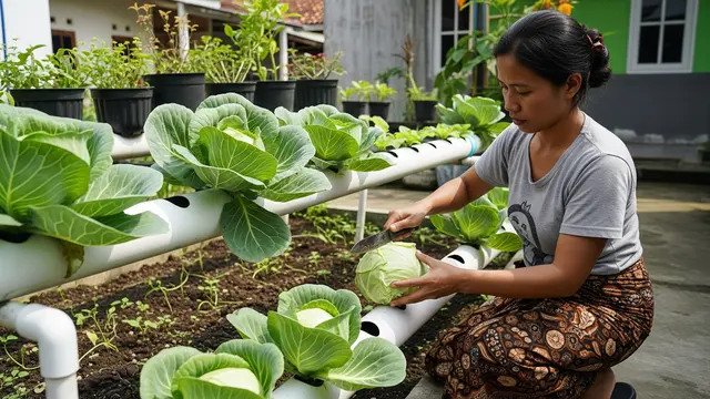 Cara Menanam Kubis Metode Tanah Vs Hidroponik untuk Pemula agar Panen Melimpah