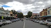 Kota Cooma di New South Wales, Australia yang merupakan lokasi terdengarnya suara misterius mirip ledakan. (ABC.net.au)