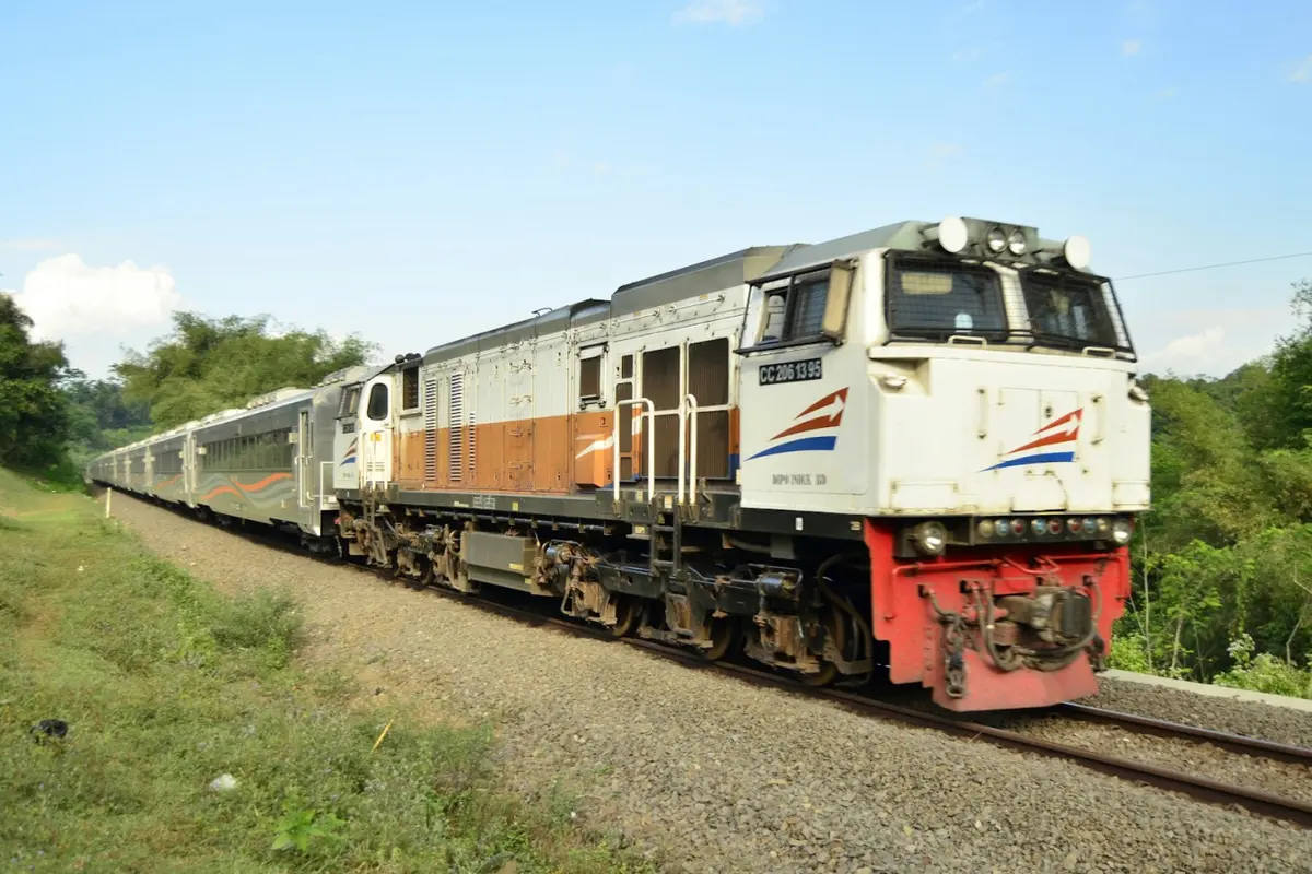 Ilustrasi kereta api, KAI