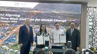 Badan Otorita Ibu Kota Nusantara (IKN) dan Tony Blair Institute for Global Change telah menandatangani Nota Kesepahaman atau MoU untuk pengembangan pusat riset dan inovasi di IKN Nusantara.