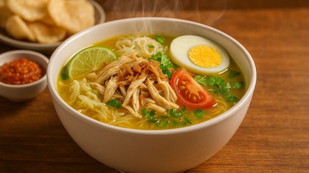 Ilustrasi Soto Ayam