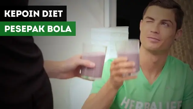 VIDEO: Tips Diet Ronaldo dan Pesepak Bola Dunia