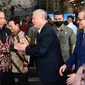 Presiden Joko Widodo (Jokowi) meresmikan pembangunan Rumah Sakit (RS) Tzu Chi Hospital di kawasan Pantai Indah Kapuk, Jakarta Utara (14/6/223). Dalam momen itu, Menhan Prabowo Subianto turut mendampingi. (Merdeka.com)
