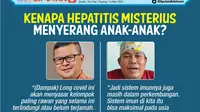 infografis journal Kenapa Hepatitis Misterius Menyerang Anak-Anak?. (Liputan6.com/Trie Yasni)