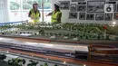 MRT Jakarta juga tengah melakukan jet grouting persiapan pembangunan entrance empat Stasiun Thamrin, pemasangan OTE Duct sisi utara stasiun, pembangunan kembali drainase untuk pekerjaan area parkir kereta, dan pemasangan pipa drainase di bawah peron. (Liputan6.com/Angga Yuniar)