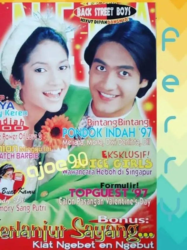 6 Foto Lawas Ferry Irawan saat Jadi Cover Boy Majalah, Curi Perhatian