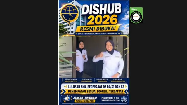 Cek Fakta: Hoaks Link Pendaftaran Lowongan Kerja Dinas Perhubungan 2026