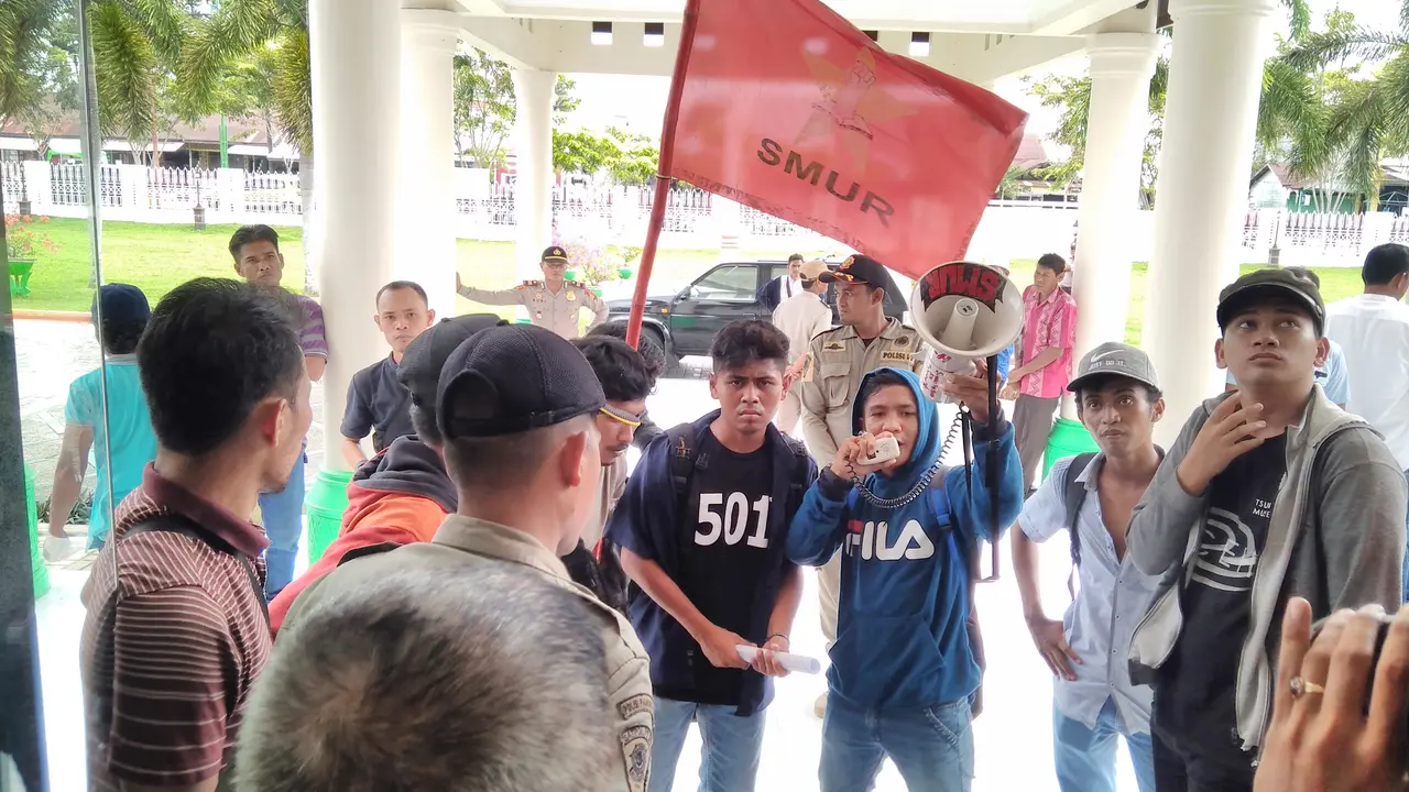 Aksi Mahasiswa di Aceh