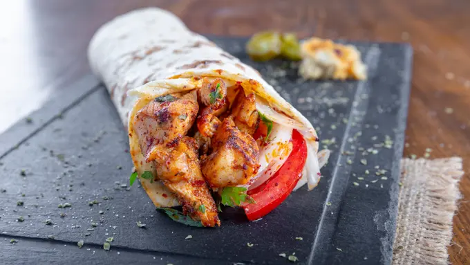 tortilla kebab ayam