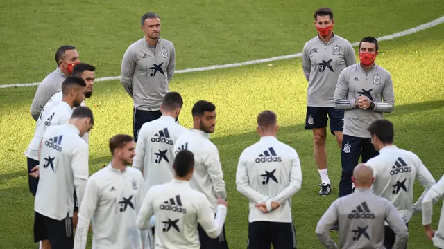 Timnas Spanyol Bersiap Jelang Hadapi Jerman di UEFA Nations League