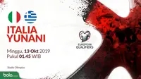 Kualifikasi Piala Eropa 2020 - Italia Vs Yunani (Bola.com/Adreanus Titus)