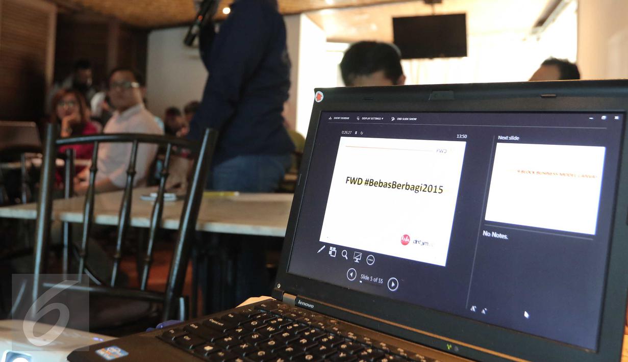 Suasana workshop Manajemen Keuangan yang digelar FWD Life, Jakarta, Sabtu (18/10/2015). Melalui program ini diharapkan bisa menciptakan kemandirian ekonomi sekaligus berkontribusi pada perekonomian di indonesia. (Liputan6.com/Angga Yuniar)
