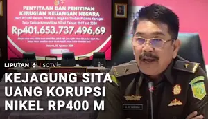 Kejagung Sita Uang Korupsi Nikel Rp400 M