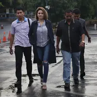 Nikita Mirzani di Polda Metro Jaya. (Bambang E. Ros/Bintang.com)