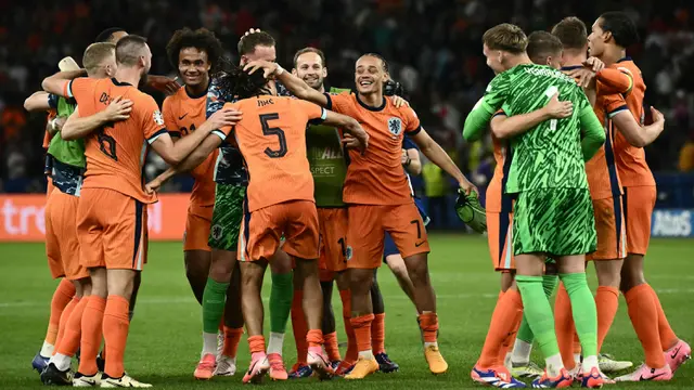 Belanda Bungkam Turki dan Lolos ke Semifinal Eurio 2024