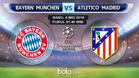 Bayern Munchen Vs Atletico Madrid, Liga Champions (bola.com/Rudi Riana)