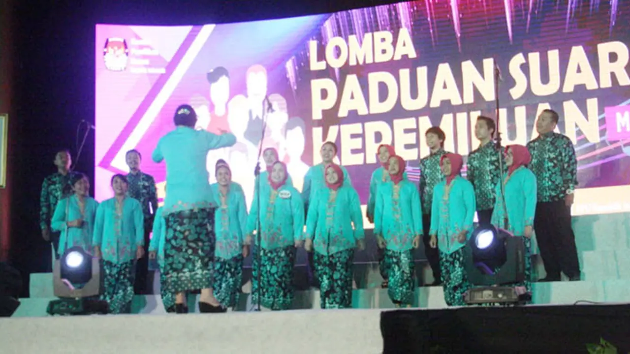 Setjen MPR Ambil Bagian dalam Lomba Paduan Suara Kepemiluan 2019