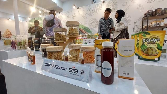 Kementerian BUMN menggelar Bazaar UMKM untuk Indonesia di Sarinah