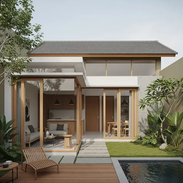 9 Desain Rumah Leter L yang Cocok untuk Lahan Memanjang, Fungsional dan Estetik