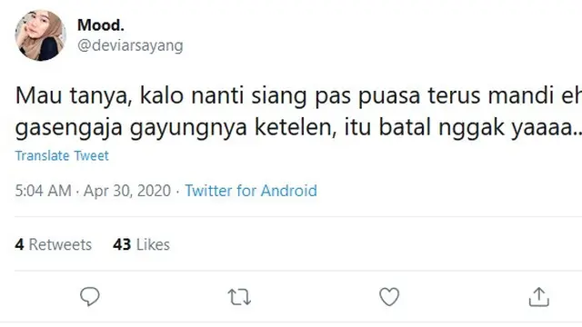 pertanyaan soal puasa