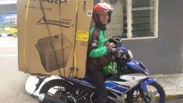 orderan aneh ojek online (foto: Instagram/@gojekupdate_pekanbaru)