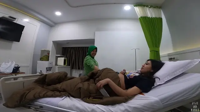 7 Momen Haru Lahiran Syahnaz Sadiqah, Bayinya Kembar