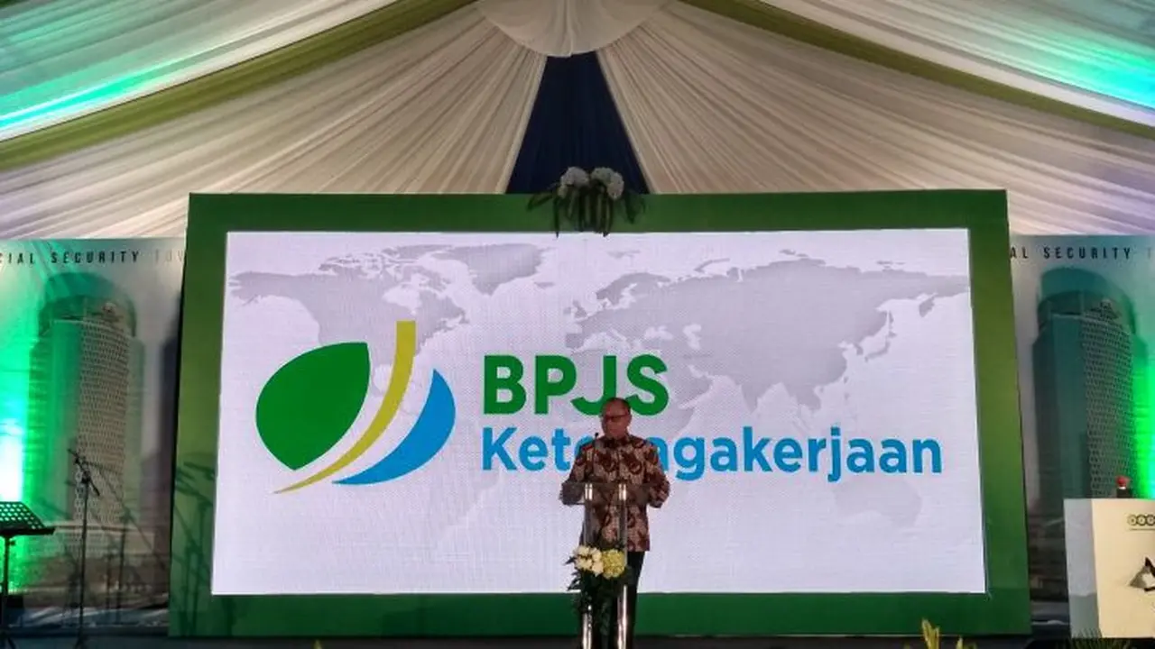  BPJS Ketenagakerjaan meresmikan pembangunan Social Security (SS) Tower hari ini, Selasa (30/5/2017). (Achmad/Liputan6.com)