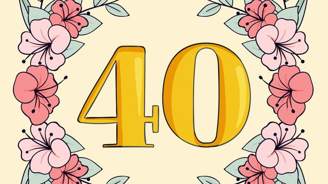 Ilustrasi usia 40 tahun