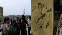 Unjuk rasa warga di Cikarang dibubarkan polisi, hingga penggemar Elvis dari seluruh dunia berkumpul di Memphis merayakan HUT sang idola.