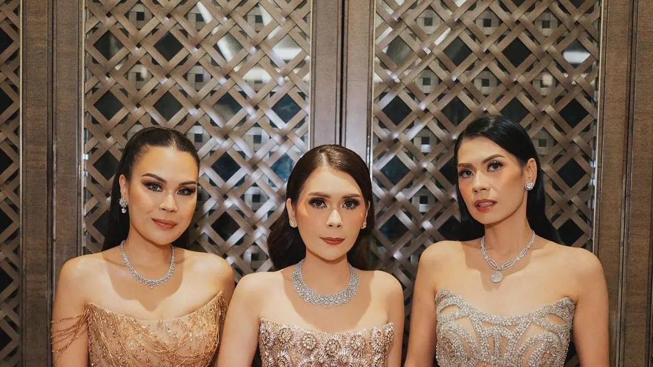 6 Potret Kakak Ipar Jessica Mila di Rangkaian Pesta Pernikahan Sang Adik, Memesona
