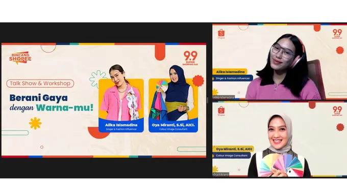Tampil Gaya dengan Personal Color yang Tepat, Biar Standout di BincangShopee 9.9 Super Shopping Day
