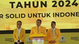 Partai Golkar menggelar Rapat Pimpinan Nasional (Rapimnas) dengan agenda Penentuan dan Pengesahan Jadwal Munas XI Partai Golkar 2024. (merdeka.com/Arie Basuki)