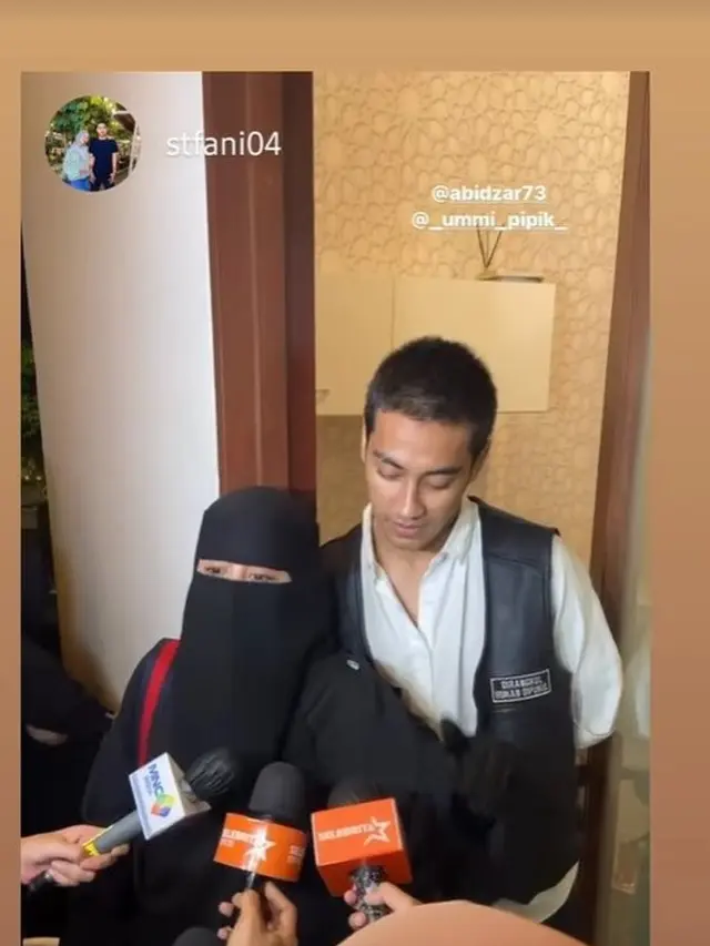 Rambut Abidzar menjadi cepak