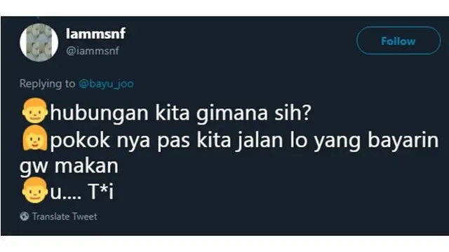 Ditanya Hubungannya Bagaimana, Respon Netizen Bikin Miris