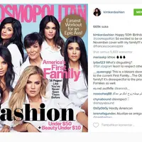 Keluarga Kim Kardashian (via Instagram Kim Kardashian)