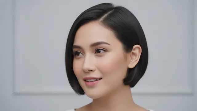Model Rambut Wanita Pendek Tanpa Layer yang Tetap Stylish Model Micro Bob