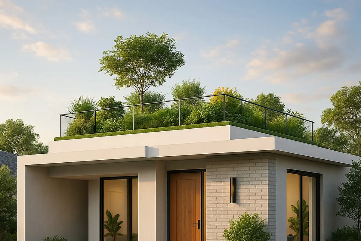 Model Rumah 1 Lantai Atap Dak Cor yang Lagi Tren di 2025