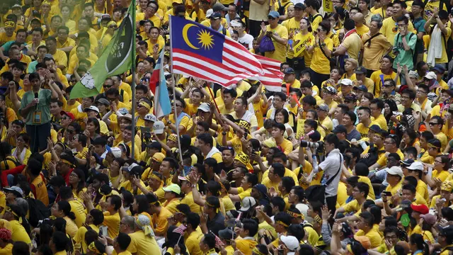 20150829- Ribuan Warga Malaysia Tuntut PM Najib Razak untuk Mundur-Malaysia