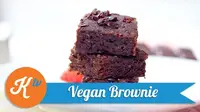 Bagi Anda pecinta kue brownies, coba buat sendiri yang lebih sehat namun tetap nikmat. (Foto: Kokiku Tv)