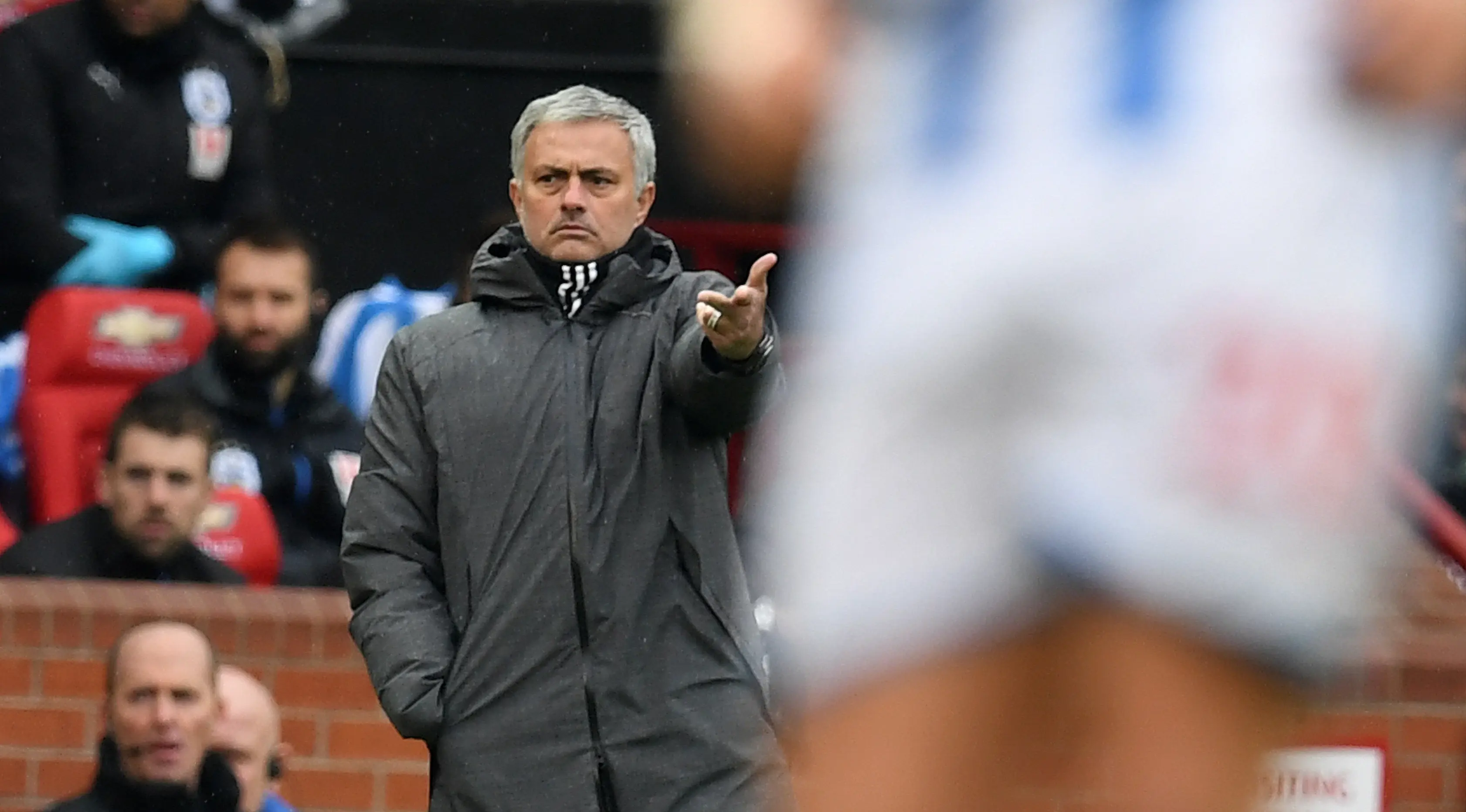 Manajer Manchester United Jose Mourinho (AFP Photo/Paul Ellis)