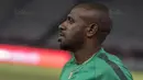 Striker Timnas Indonesia, Boaz Solossa, saat mengikuti latihan di SUGBK, Jakarta, Sabtu (13/1/2018). Timnas Indonesia menggelar latihan terakhir sebelum laga persahabatan melawan Islandia. (Bola.com/Vitalis Yogi Trisna)