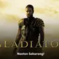 Nonton film aksi Hollywood Gladiator di Vidio (Dok.Vidio)