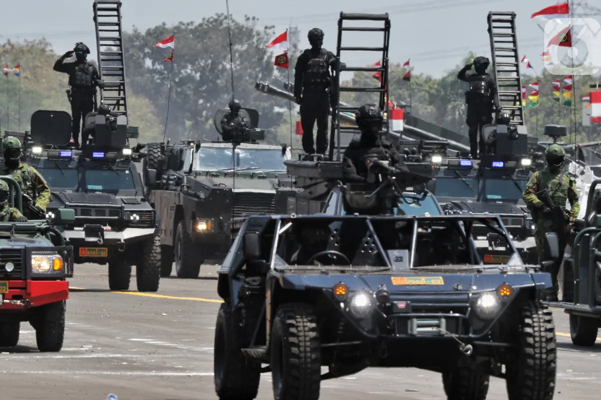 Deretan Alutsista Dipamerkan di HUT ke-74 TNI