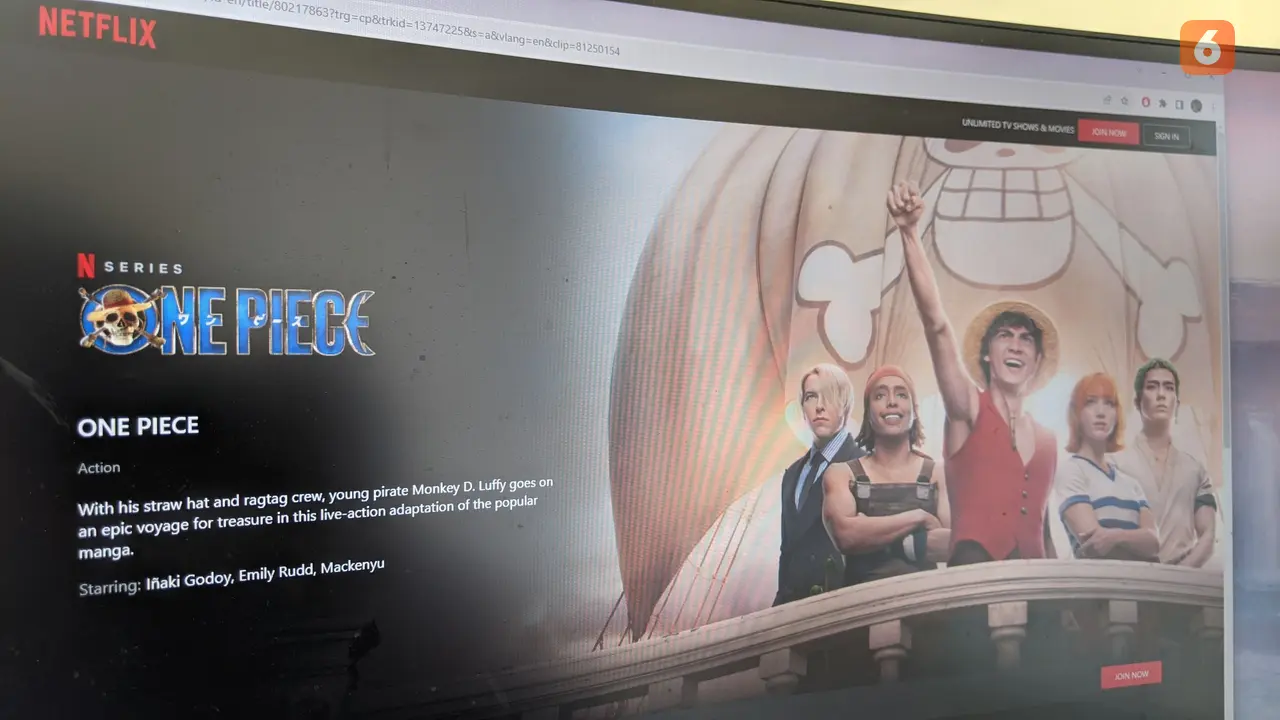 One Piece Live Action Tayang di Netflix