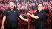 ki-ka: Kasim Lim, PT Infonet Mitra Sejati dan Herbet Ang, Presiden Direktur Acer Indonesia