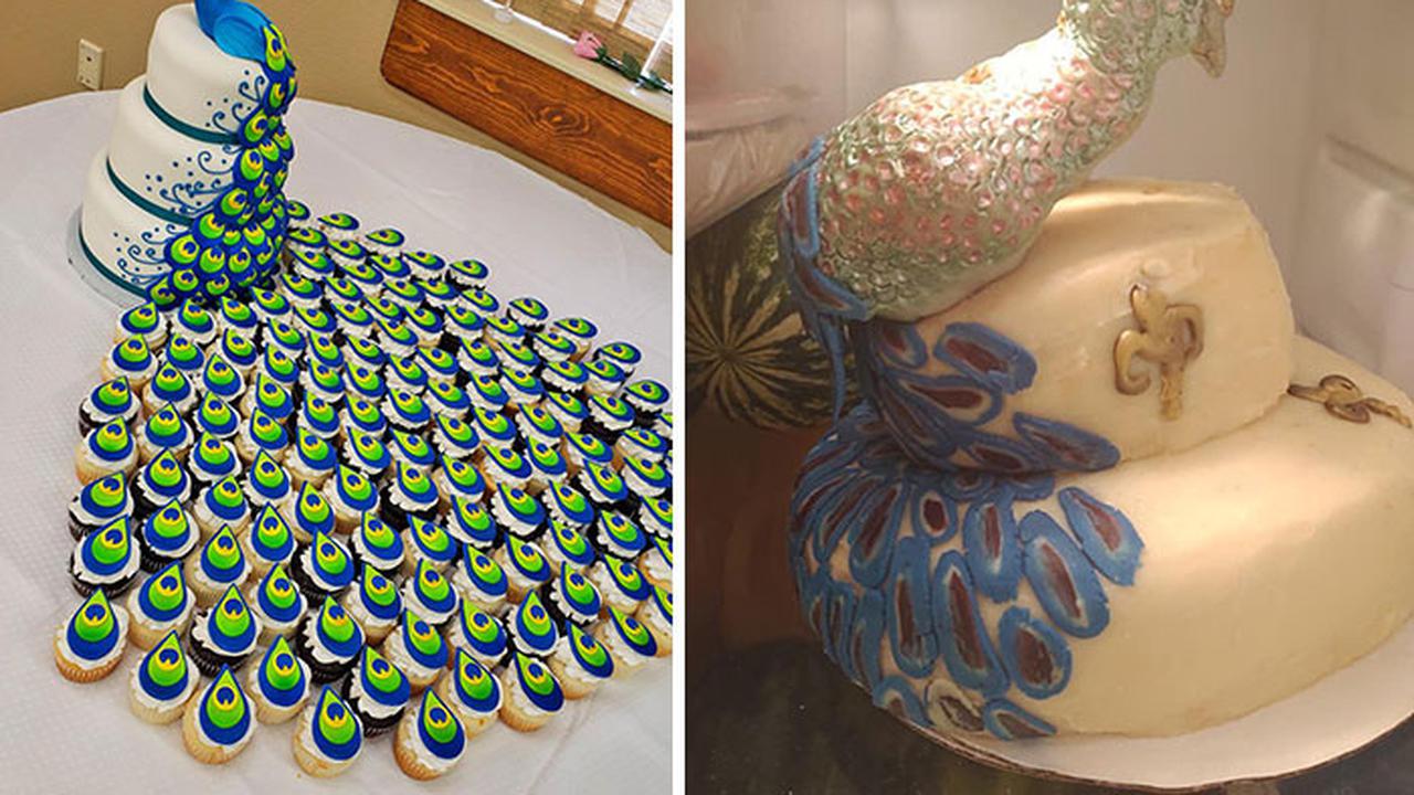 ekspektasi vs realita wedding cake