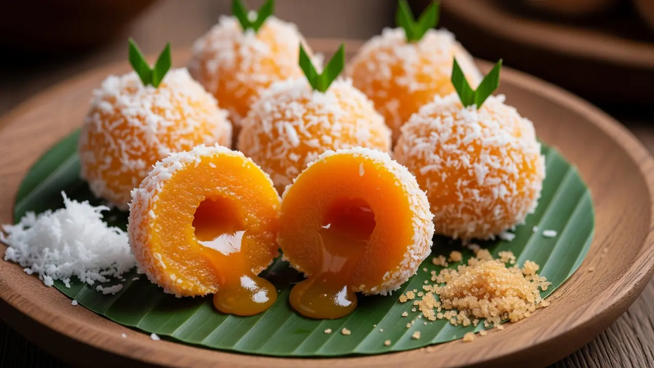 Resep Klepon Labu Kuning Isi Gula Merah yang Lumer/Gemini AI