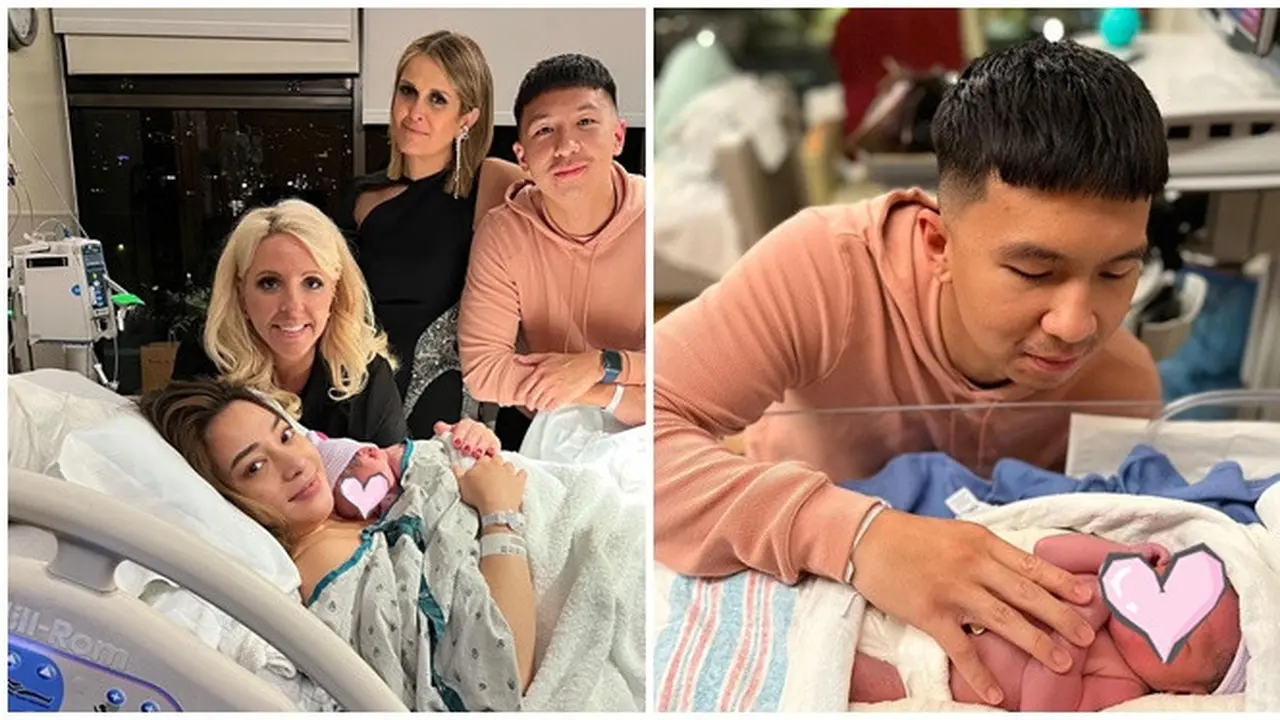 6 Potret Nikita Willy dan Indra Priawan Peluk Baby Izz, Wajah Langsung Diungkap