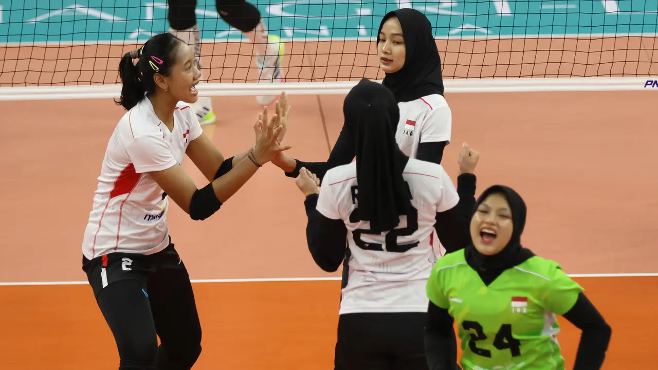 Timnas Voli Putri Indonesia vs Kazakhstan: AVC Challenge Cup 2024