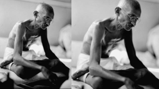 Mahatma Gandhi. (AP)